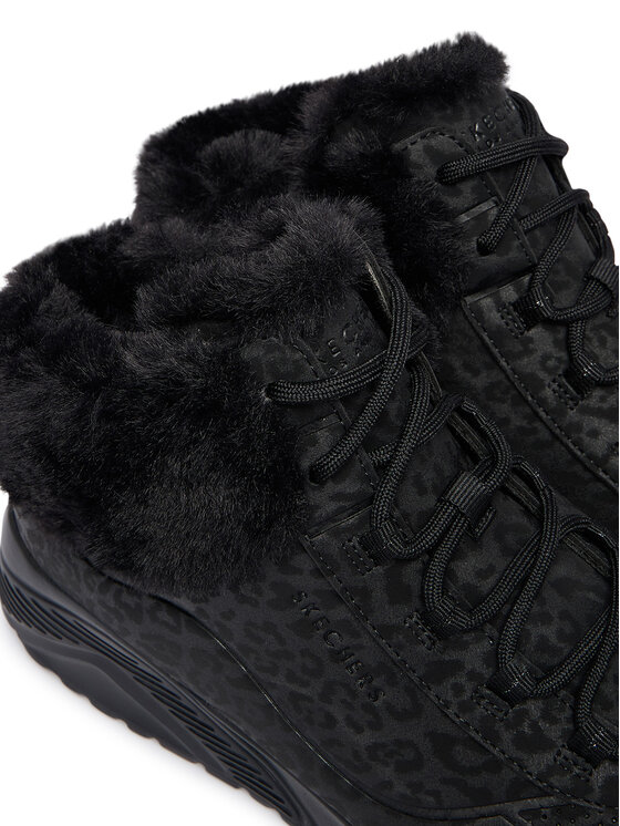 Skechers Skechers Kotníková obuv Uno Lite 310362L BBK Černá