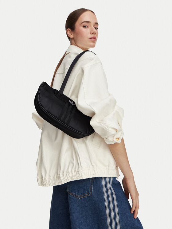 adidas Ročna torba Bowling Bag Satin KQ6807 Črna