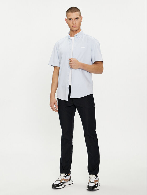 BOSS Boss Hemd B_Motion_S 50512005 Himmelblau Regular Fit