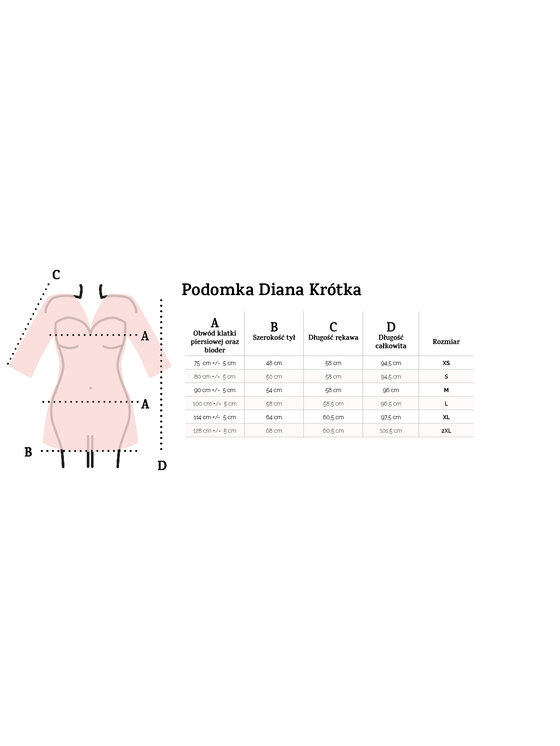 DKaren Lingerie DKaren Lingerie Szlafrok Diana Krótka Różowy