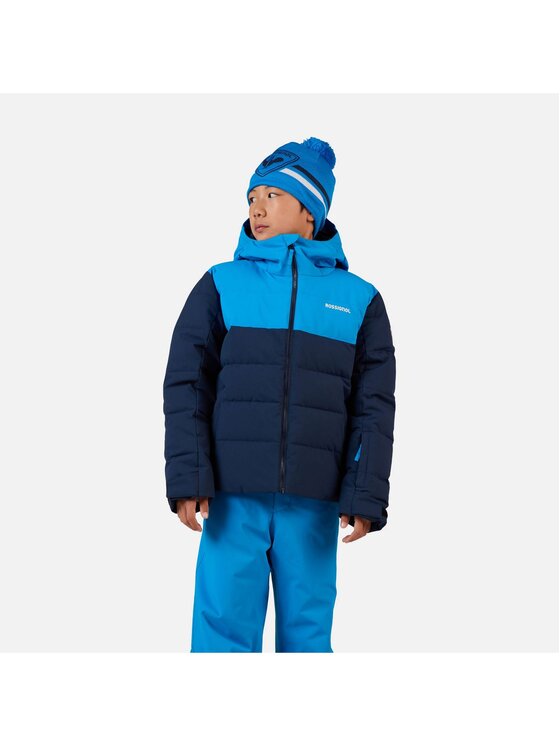 Rossignol Rossignol Kurtka narciarska Boy Siz Quilted Jkt Granatowy Regular Fit