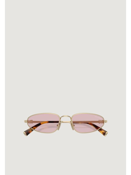 Miu Miu Miu Miu Occhiali da sole 0MU A52S ZVN4I0 Oro