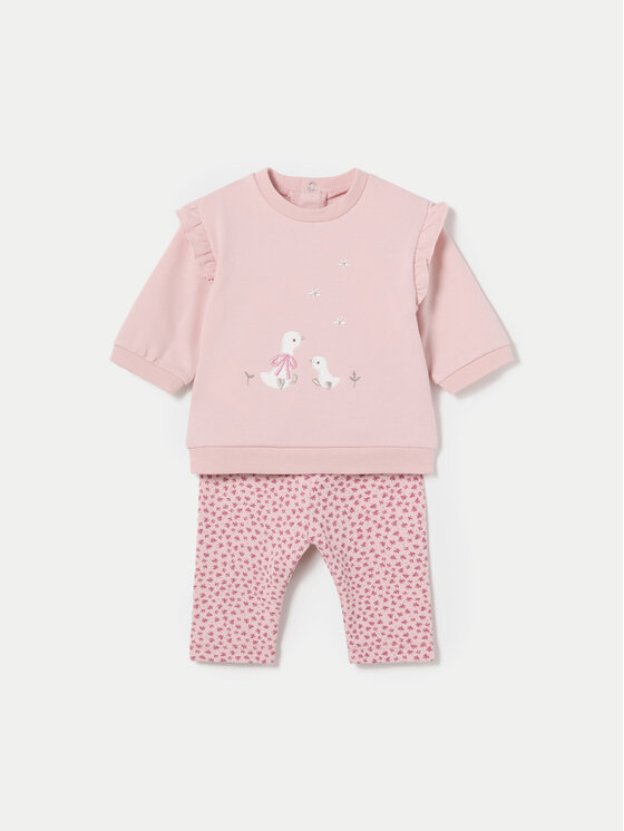 Mayoral Mayoral Komplet bluza in legice 2784 Roza Regular Fit