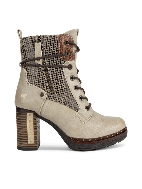 Botine Mustang 1336-510 Bej