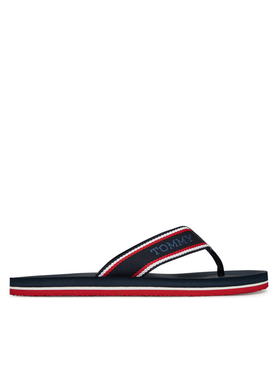 Tommy Hilfiger Tommy Hilfiger Japanke Comfort Hilfiger Beach Sandal FM0FM05510 Tamnoplava