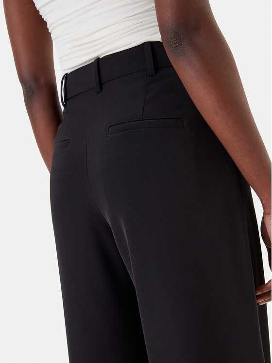 French Connection French Connection Pantaloni di tessuto 74RZA Nero Regular Fit