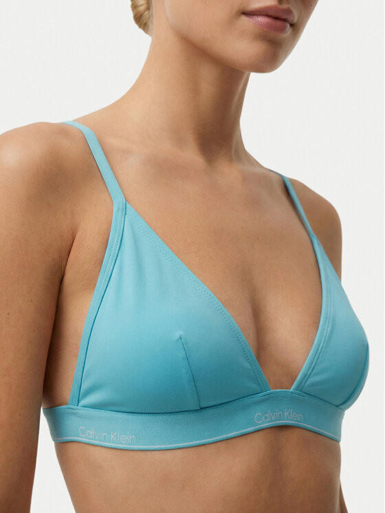 Calvin Klein Swimwear Calvin Klein Swimwear Bikini augšdaļa LV00Q61208 Zils