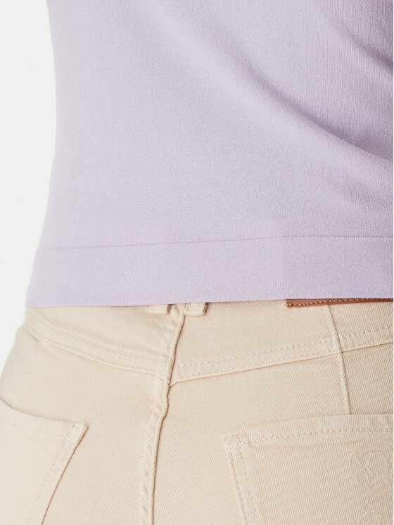 Guess Guess Marškinėliai O6GR01 Z5302 Violetinė Regular Fit