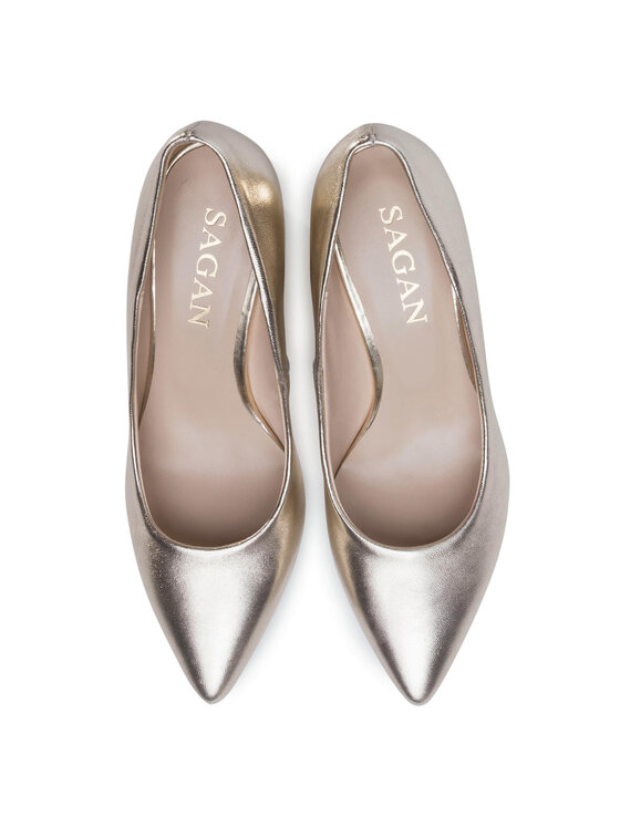 Sagan Sagan Poolsaapad 3890 Kuldne