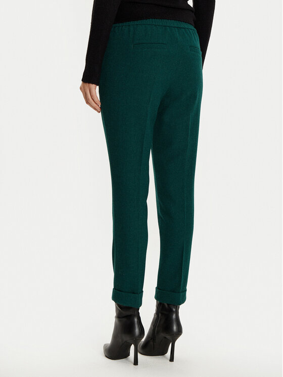 TATUUM Tatuum Kalhoty z materiálu Lilo 2 T2421.155B Zelená Slim Fit