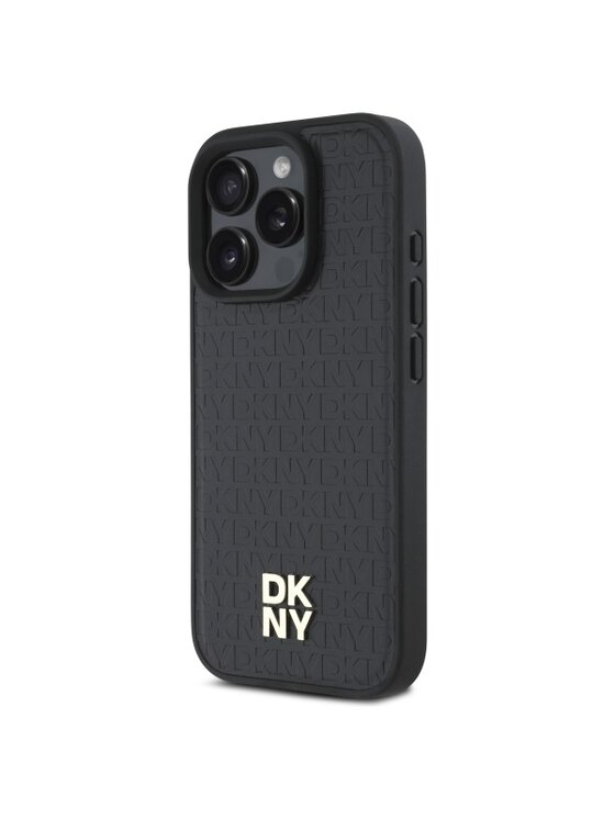 DKNY DKNY Etui na telefon Repeat Pattern Stack Logo Czarny