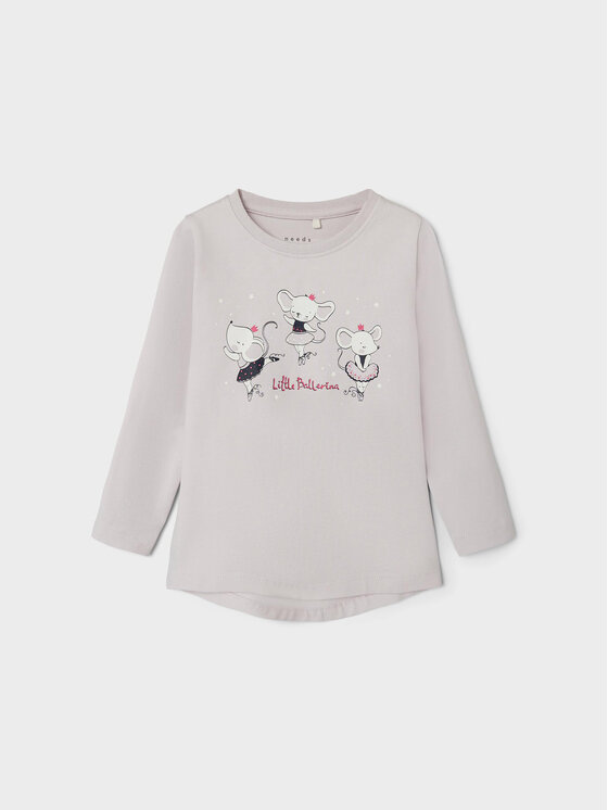 NAME IT NAME IT Blusa 13218932 Grigio Regular Fit