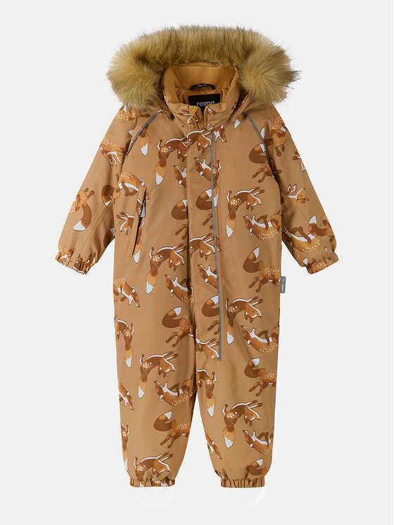 Reima Reima Zimski kombinizon Lappi 5100129C Rjava Regular Fit
