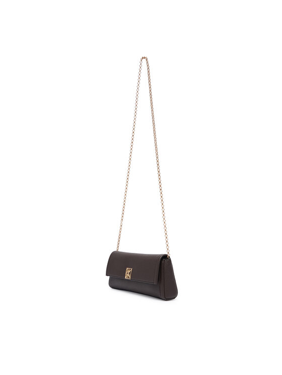 Calvin Klein Calvin Klein Rankinė Emblem Hw Pebble Clutch LV04F3740G Ruda