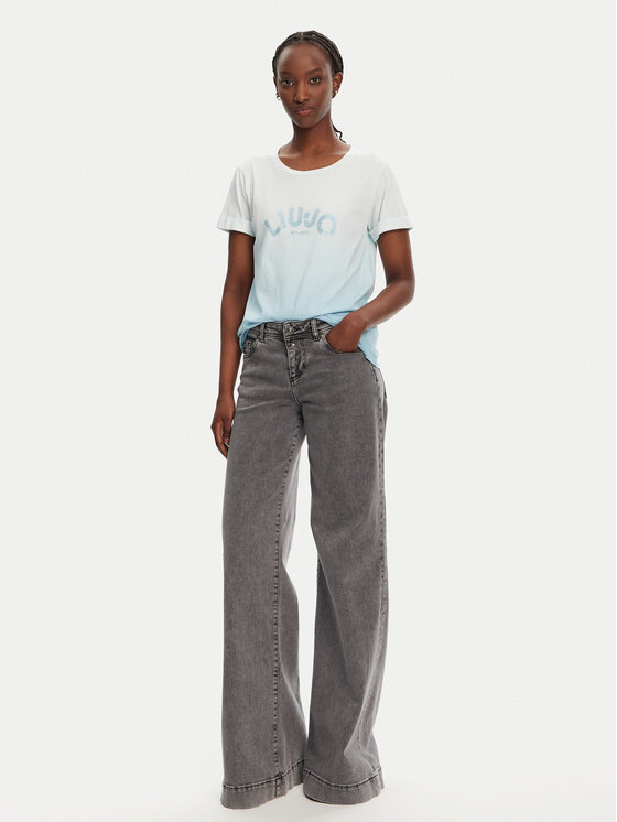 Liu Jo Liu Jo Tricou TA5267 JS923 M9112 Albastru Regular Fit