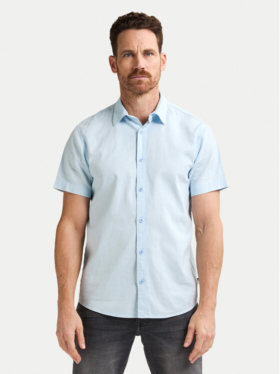 Petrol Industries Petrol Industries Camicia M-1050-SIS414 Celeste Regular Fit