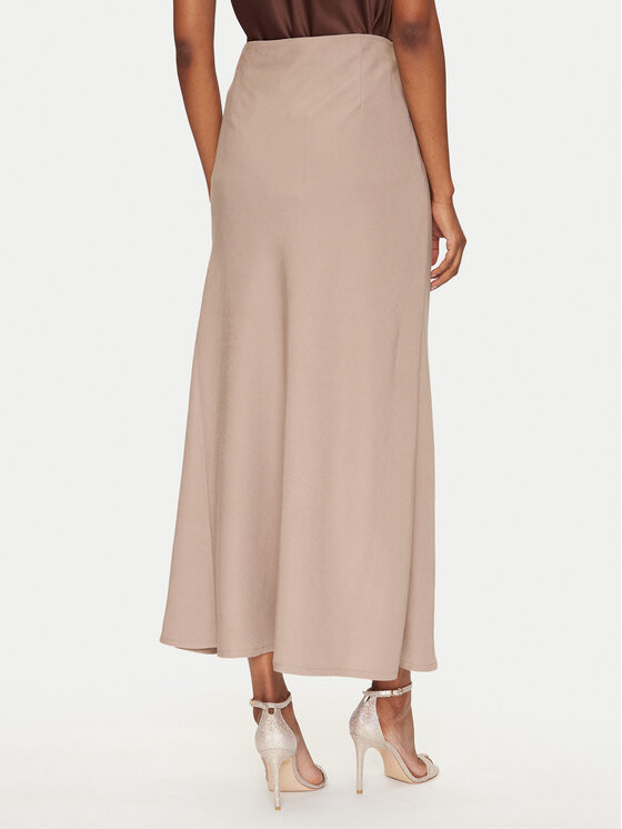 ONLY ONLY Maxi suknja Chigo 15338282 Bež Regular Fit