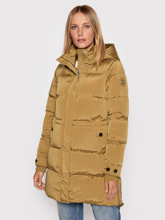 Woolrich Woolrich Пуховик Alsea CFWWOU0697FRUT1148 Коричневий Regular Fit