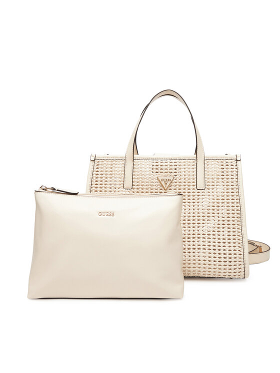 Guess Guess Geantă Brigitta HWWZ72 06230 Écru