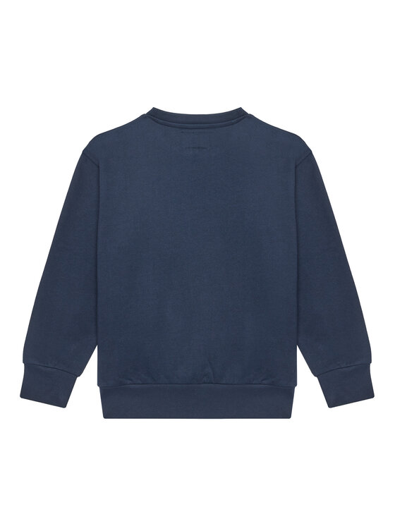 Guess Guess Μπλούζα H5YJ00 KAX74 Σκούρο μπλε Oversize