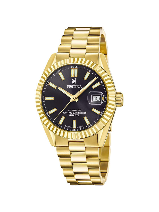 Festina Festina Zegarek F20086-B Złoty