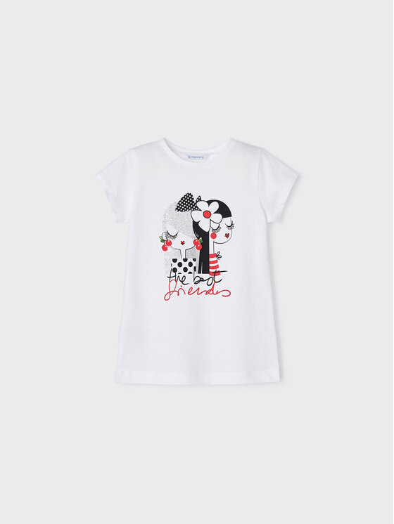 Mayoral Mayoral T-krekls 3070 Balts