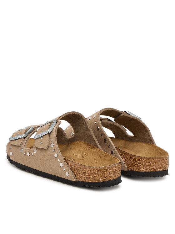 Birkenstock Birkenstock Papucs Arizona Rivet 1031708 D Bézs