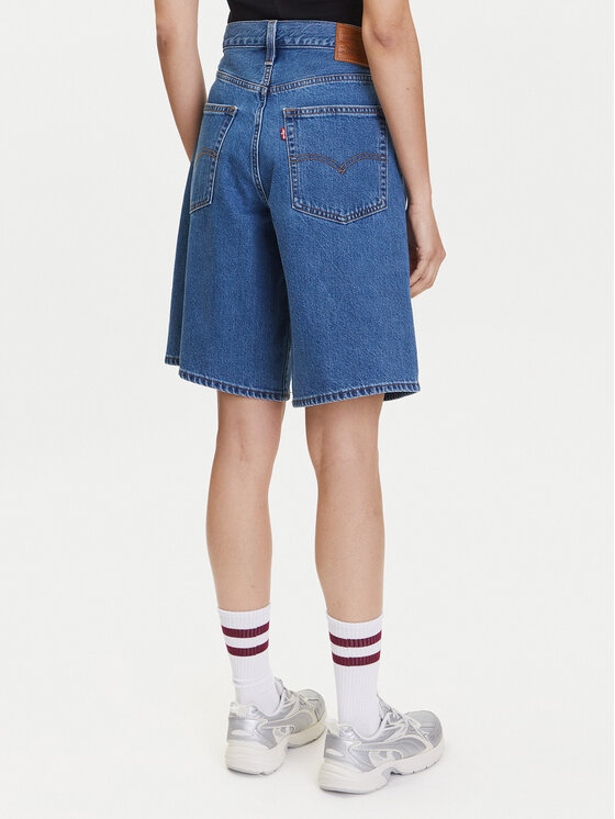 Levi's® Levi's® Džínové šortky 000MJ-0001 Modrá Baggy Fit