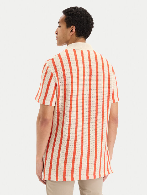 Tommy Hilfiger Tommy Hilfiger Pulover MW0MW42770 Kremna Regular Fit