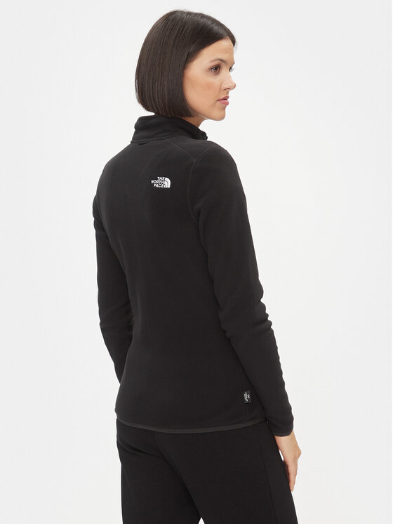 The North Face The North Face Fliso džemperis Glacier NF0A855O Juoda Regular Fit