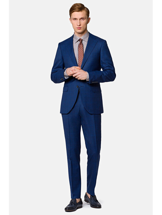 Lancerto Lancerto Garnitur 2 Granatowy Regular Fit