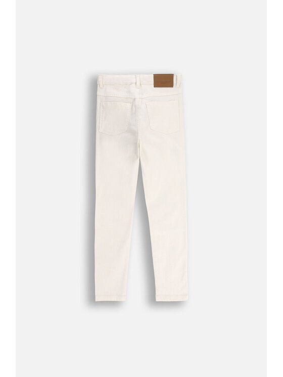 Coccodrillo Coccodrillo Jeansy WC5123102JCG-001 Biały Regular Fit