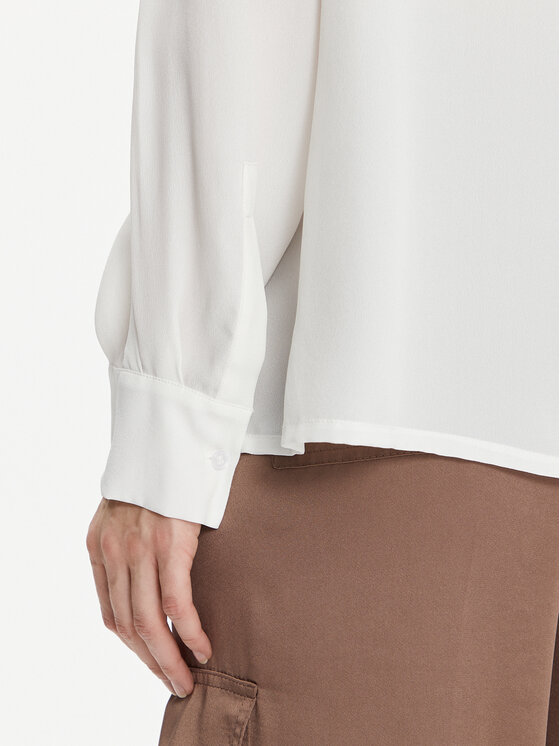 Marella Marella Camicia Sigma 2413111032 Écru Regular Fit