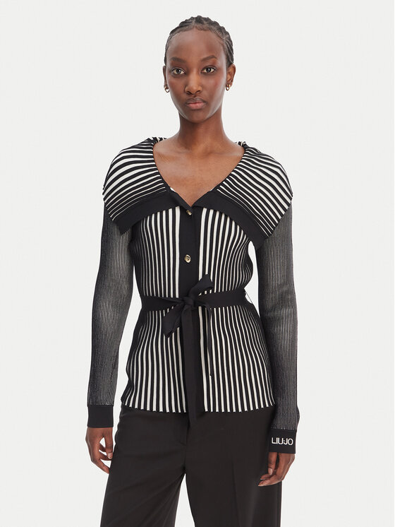 Liu Jo Sport Cardigan TA6116 MS55N Negru Regular Fit