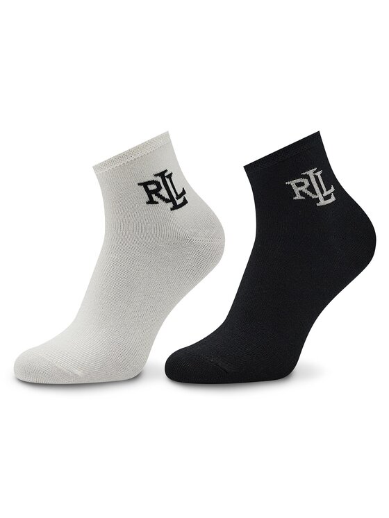 Set od 2 para ženskih visokih čarapa Lauren Ralph Lauren