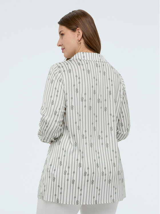 Fiorella Rubino Fiorella Rubino Koszula 5089T001463N0S1 Biały Regular Fit