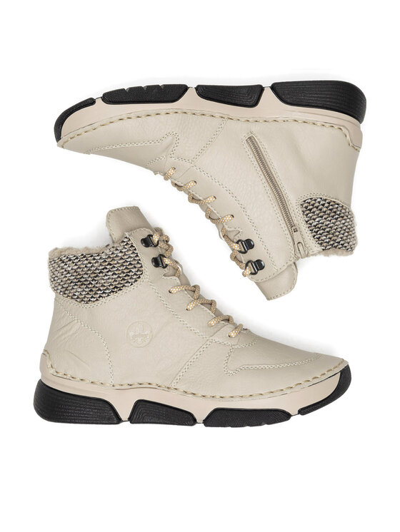Rieker Rieker Schnürschuhe 45955-60 Beige
