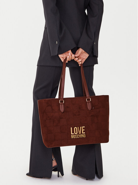 LOVE MOSCHINO LOVE MOSCHINO Torebka JC4123PP0NKB120A Brązowy