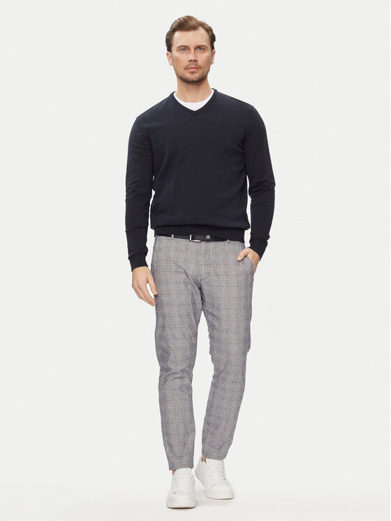 Bugatti Bugatti Pullover 7300 95510 Dunkelblau Regular Fit