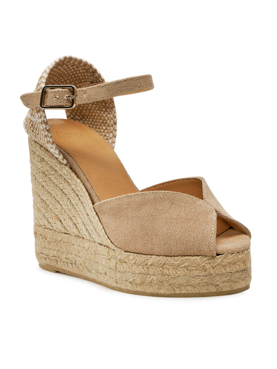 Castañer Castañer Espadrilles Bianca/8Ed/002 022235 Bēšs
