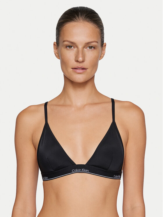 Calvin Klein Swimwear Calvin Klein Swimwear Горнище на бански LV00Q61208 Черен