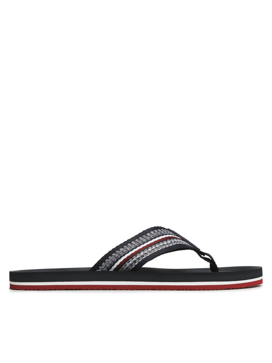 Tommy Hilfiger Tommy Hilfiger Japanke Comfort Corporate Beach Sandal FM0FM04616 Tamnoplava