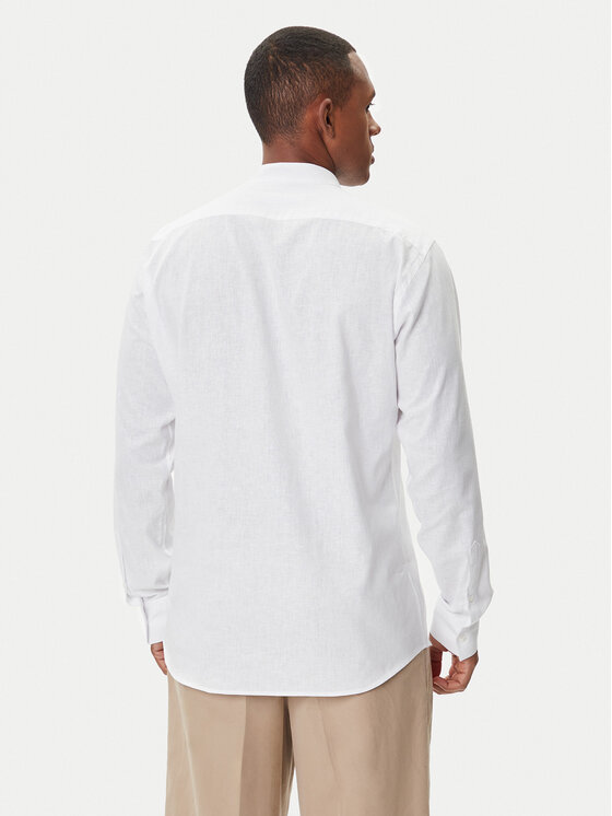 KARL LAGERFELD KARL LAGERFELD Marškiniai 605035 552627 Balta Regular Fit