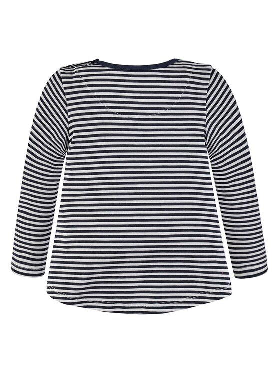Kanz Kanz Bluzka 1836801-3800 Niebieski Basic Fit