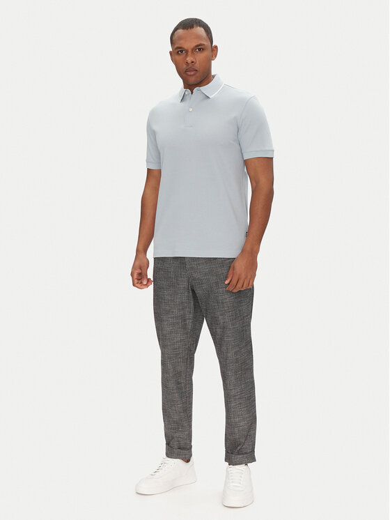 BOSS BOSS Polo majica H-Prout 59 50527650 Svetlo modra Regular Fit