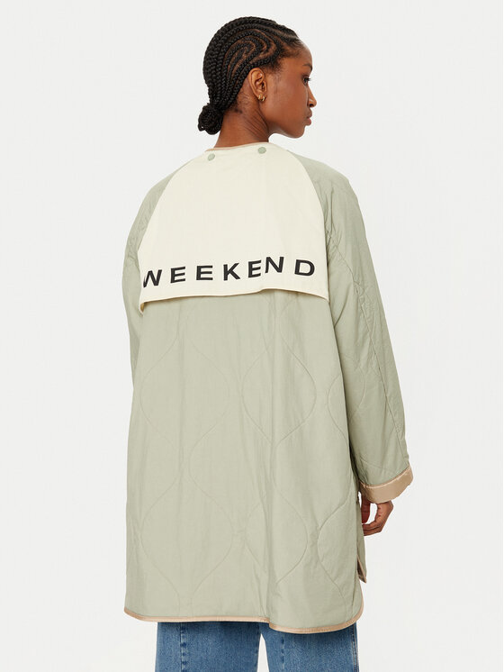Weekend Max Mara Weekend Max Mara Átmeneti kabát Veranda 2515491031 Bézs Regular Fit