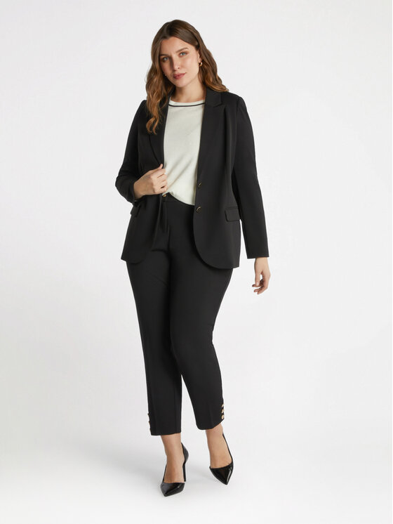 Fiorella Rubino Fiorella Rubino Giacca outdoor Q496T000173N033 Nero A-Line Fit