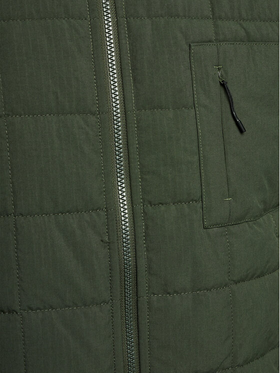 Rains Rains Camicia Giron Liner Overshirt T1 19420 Verde Regular Fit
