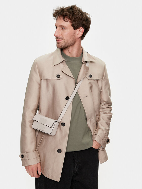 Calvin Klein Calvin Klein Плоска сумка Iconic Plaque Camera Bag Xs K50K511650 Сірий