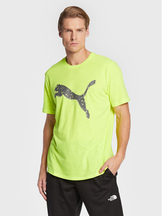 neon green puma shirt